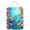 Edge Collections - "12 X 16" - Multicolor - NEW Koi Fish Door or - 1 Piece
